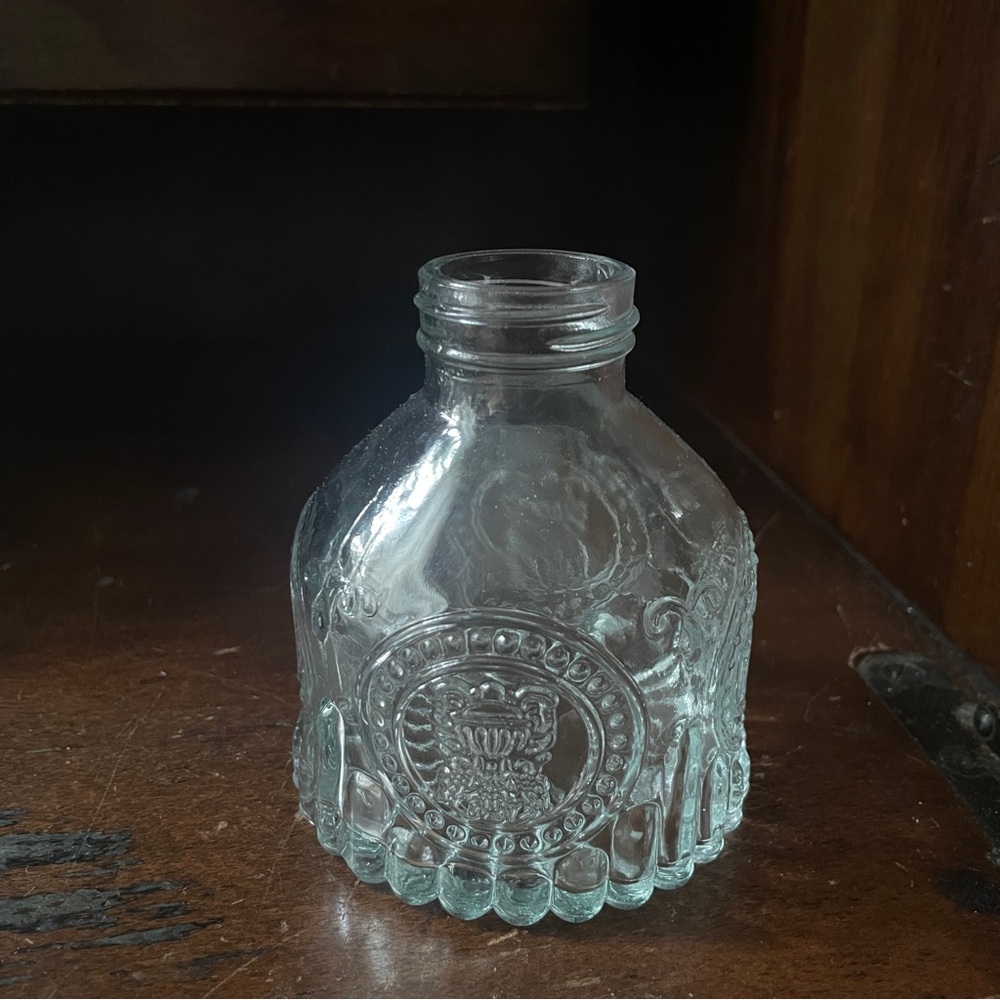 Embossed Glass Bud Vases Set - Picture 8 of 10